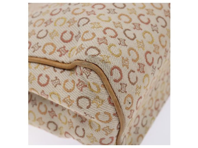 Céline CELINE C Macadam Canvas Handtasche Beige Auth 134129 - Ansicht 8
