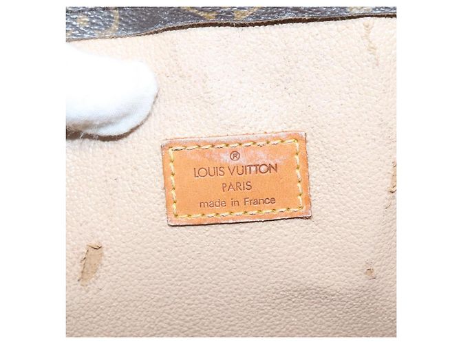 LOUIS VUITTON Borsa Sac Plat Monogram M51140 LV Auth 133613 Monogramma - vista 10
