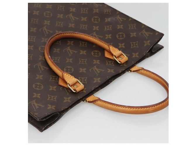 LOUIS VUITTON Borsa Sac Plat Monogram M51140 LV Auth 133613 Monogramma - vista 6