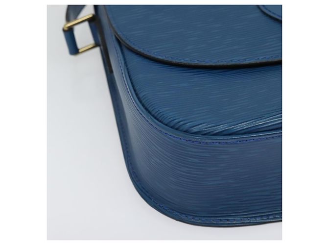 LOUIS VUITTON Borsa a Spalla Epi Saint Cloud GM Blu Toledo M52195 LV Auth ep9912 - vista 15