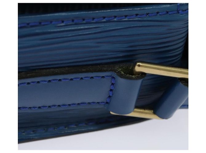 LOUIS VUITTON Borsa a Spalla Epi Saint Cloud GM Blu Toledo M52195 LV Auth ep9912 - vista 9