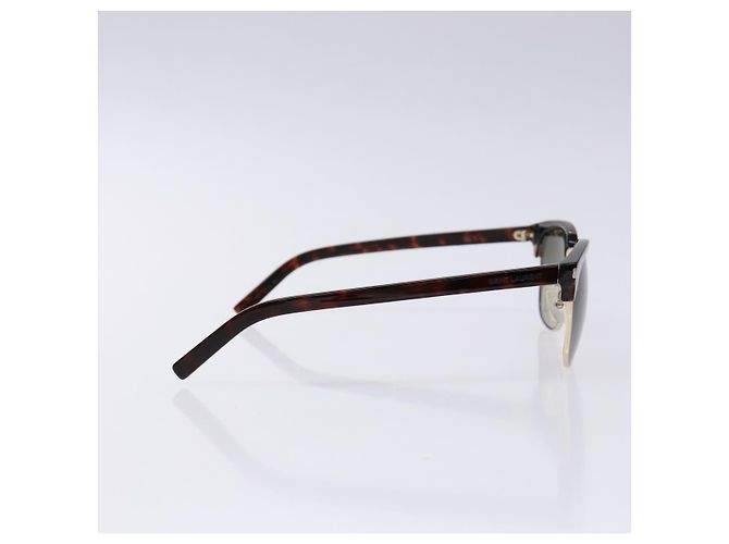 Gafas de sol SAINT LAURENT Plástico Marrón Auth am8841 Castaño - vista 5
