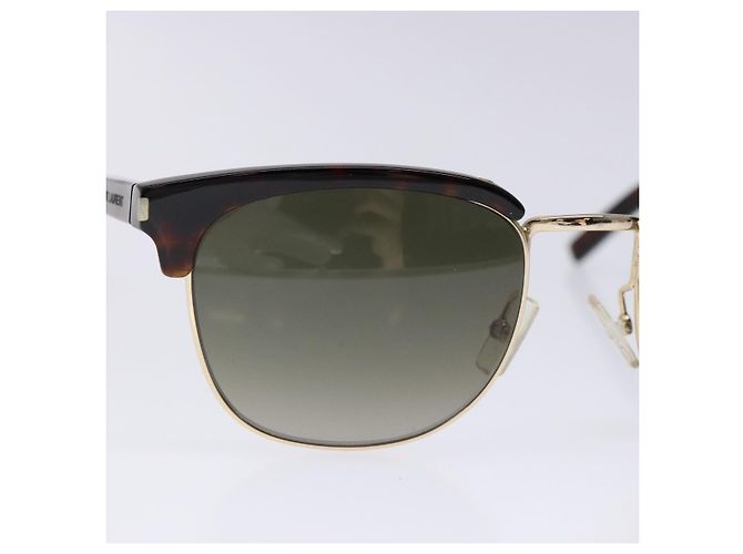 Gafas de sol SAINT LAURENT Plástico Marrón Auth am8841 Castaño - vista 6