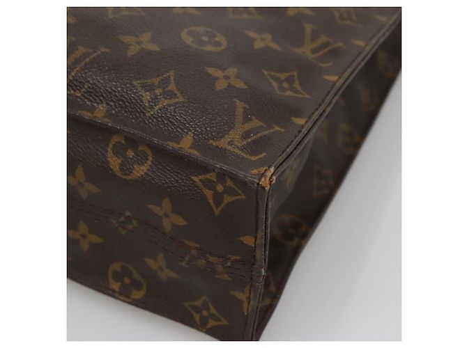LOUIS VUITTON Borsa Sac Plat Monogram M51140 LV Auth ar13686 Monogramma - vista 9