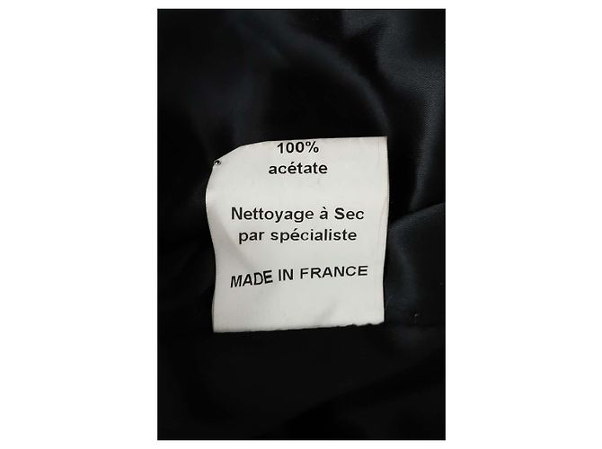 Jitrois Schwarzer Leder-Trenchcoat - Ansicht 6