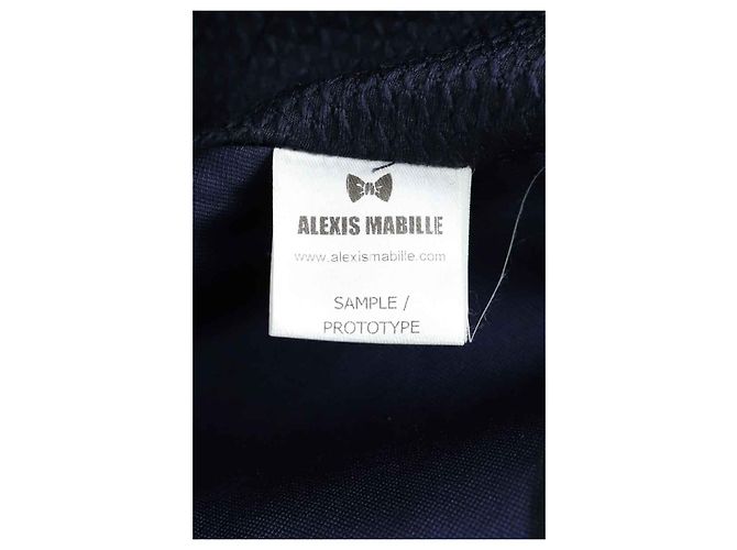 Alexis Mabille Kleid Blau Größe 40 - Ansicht 6