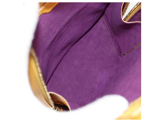 LOUIS VUITTON Mochila Epi Mabillon Amarela M52239 LV Auth BA3913 Amarelo - vista 11