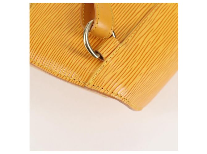 LOUIS VUITTON Mochila Epi Mabillon Amarela M52239 LV Auth BA3913 Amarelo - vista 17