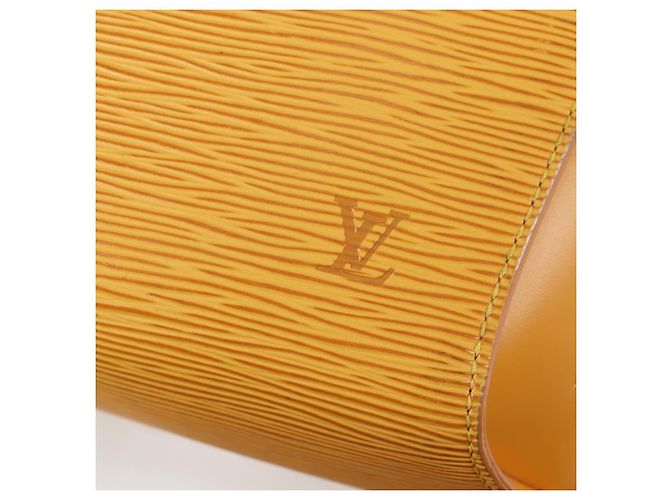 LOUIS VUITTON Mochila Epi Mabillon Amarela M52239 LV Auth BA3913 Amarelo - vista 21