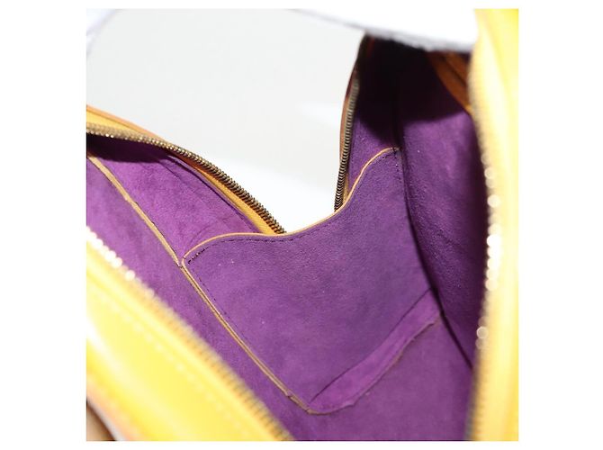 LOUIS VUITTON Mochila Epi Mabillon Amarela M52239 LV Auth BA3913 Amarelo - vista 24