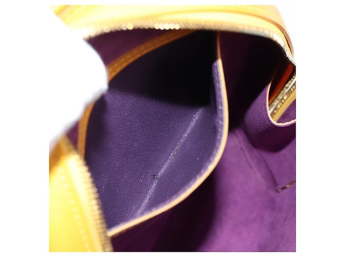 LOUIS VUITTON Mochila Epi Mabillon Amarela M52239 LV Auth BA3913 Amarelo - vista 25