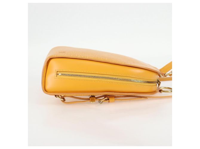 LOUIS VUITTON Mochila Epi Mabillon Amarela M52239 LV Auth BA3913 Amarelo - vista 4