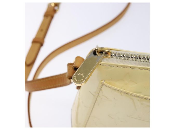 LOUIS VUITTON Borsa a Spalla Minna Street Monogram Vernis Perle M91509 Auth sw1083 - vista 18
