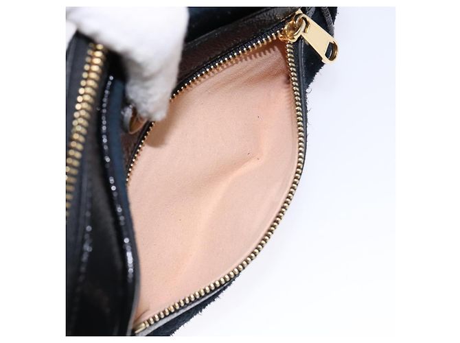 Borsa a Spalla Gucci Sherry Line in Camoscio Blu Navy Oro 517350 Auth sw1285 D'oro - vista 22