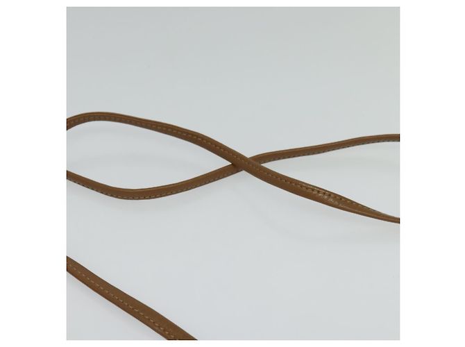 Christian Dior Borsa a spalla in tela a nido d'ape PVC beige oro Auth ar13702 D'oro - vista 8