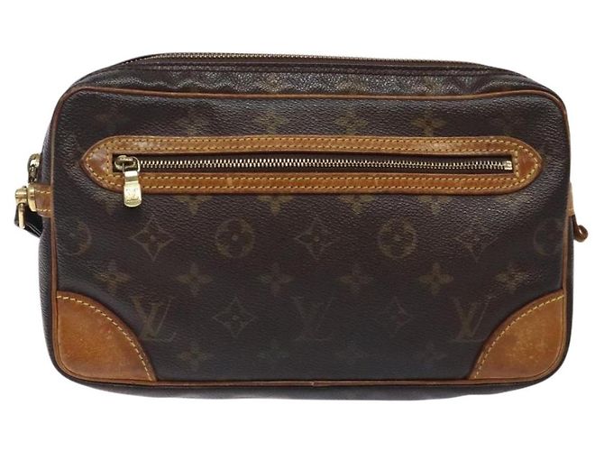 LOUIS VUITTON Clutch Marly Dragonne GM Monogram M51825 LV Auth 133649 Monogramma - vista 13