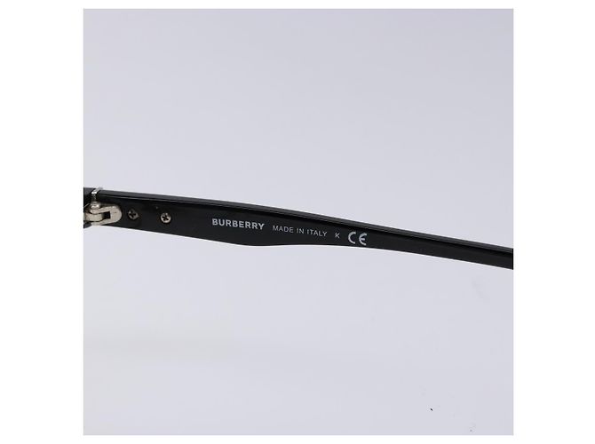 Gafas BURBERRY de plástico Negro Auth 135696 - vista 9