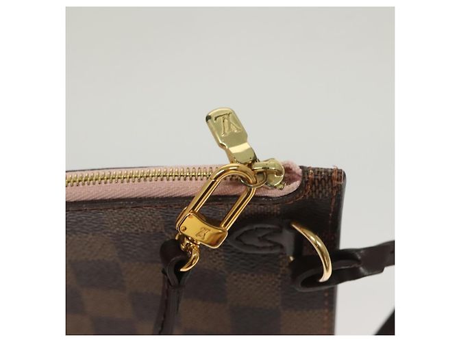 LOUIS VUITTON Pouch Neverfull MM Damier Ebene Auth LV 135978 - vista 10