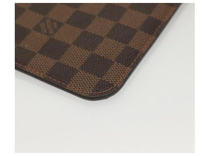 LOUIS VUITTON Pouch Neverfull MM Damier Ebene Auth LV 135978 - vista 14