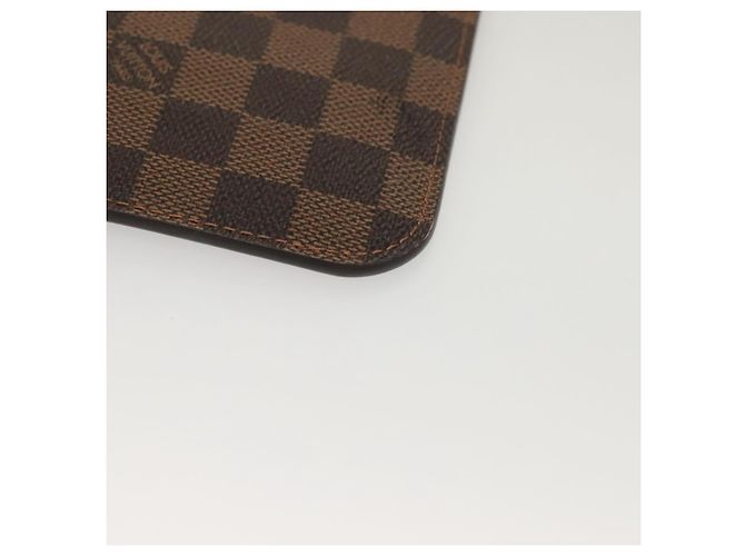 LOUIS VUITTON Pouch Neverfull MM Damier Ebene Auth LV 135978 - vista 16