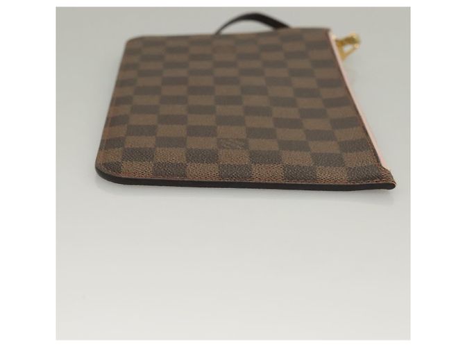 LOUIS VUITTON Pouch Neverfull MM Damier Ebene Auth LV 135978 - vista 3