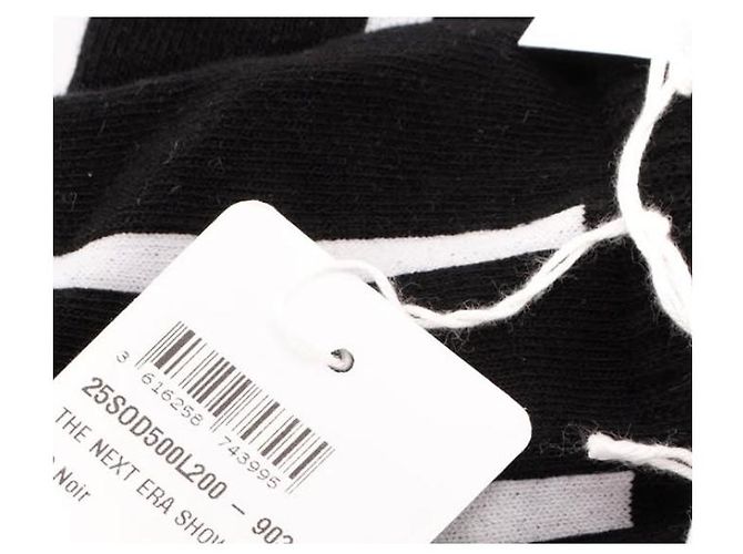 Calze Dior The Next Era cotone nero e bianco - vista 3