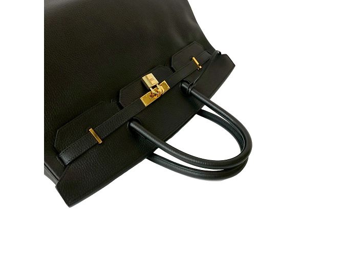 Borsa Hermès Birkin 40 Le Tourne Nero - vista 4