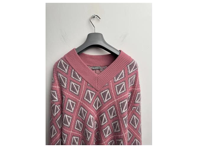 Dior X Cactus Jack CD Diamont Wollpullover Rosa Pink - Ansicht 2