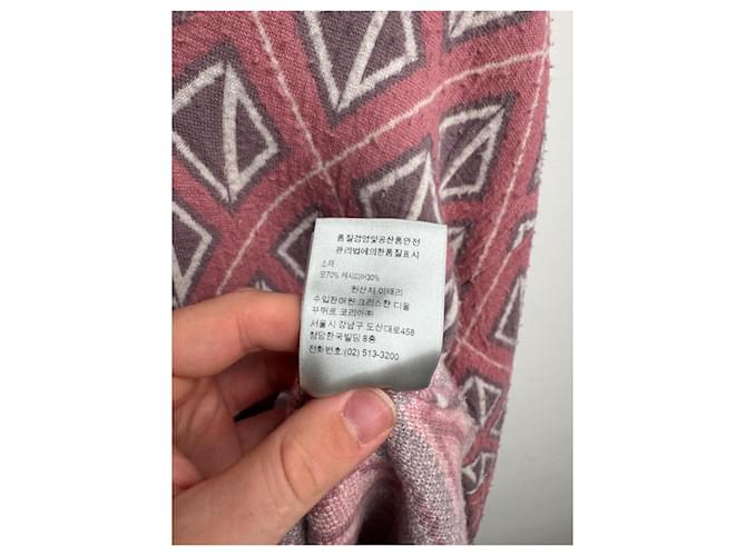 Dior X Cactus Jack CD Diamont Wollpullover Rosa Pink - Ansicht 9