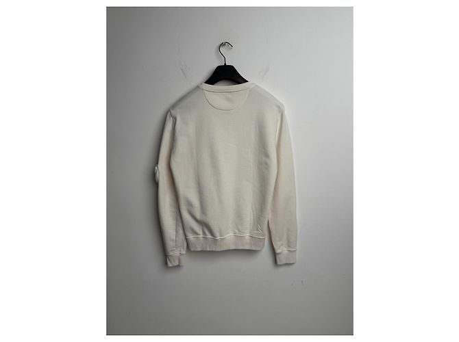 Fendi Sweatshirt Beige aus Baumwolle mit Baguette Tasche - Ansicht 5