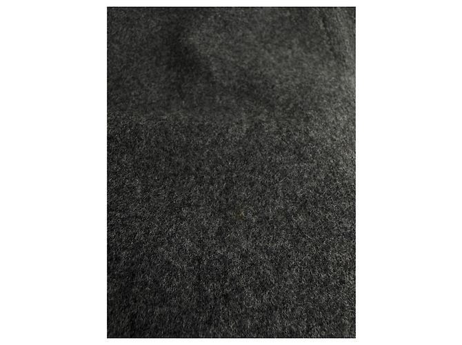 Conjunto de saia e blazer Céline em lã cinza - vista 20