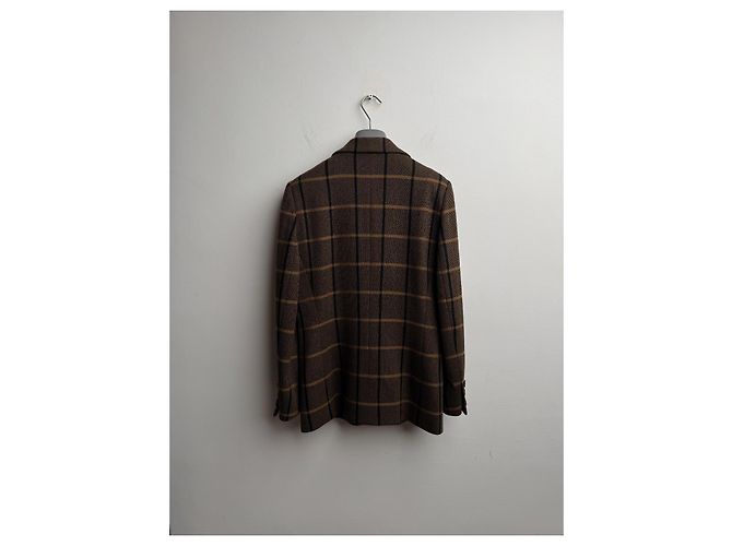 Blazer Céline de lana marrón Castaño - vista 11