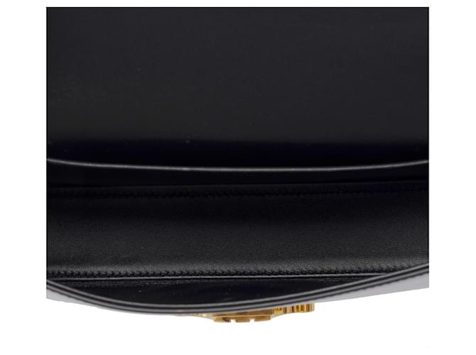 Céline Borsa CELINE Triomphe in Pelle Nera - 102702 Nero - vista 10