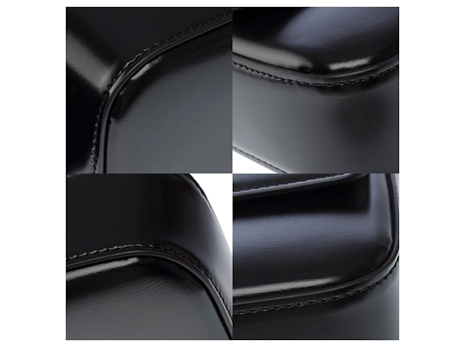 Céline Borsa CELINE Triomphe in Pelle Nera - 102702 Nero - vista 13