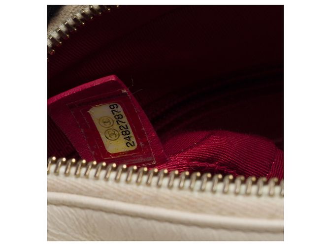 Gabrielle Borsa CHANEL in Pelle Bianca - 102703 Bianco - vista 7