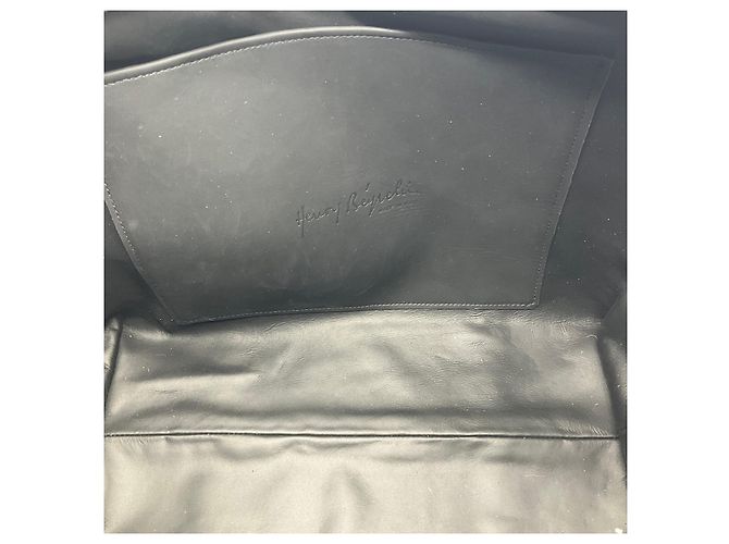 Henry Béguelin Borsa tote grande in pelle Betta nera Henry Beguelin - vista 13