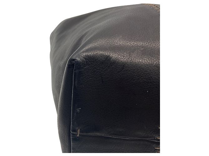 Henry Béguelin Borsa tote grande in pelle Betta nera Henry Beguelin - vista 6