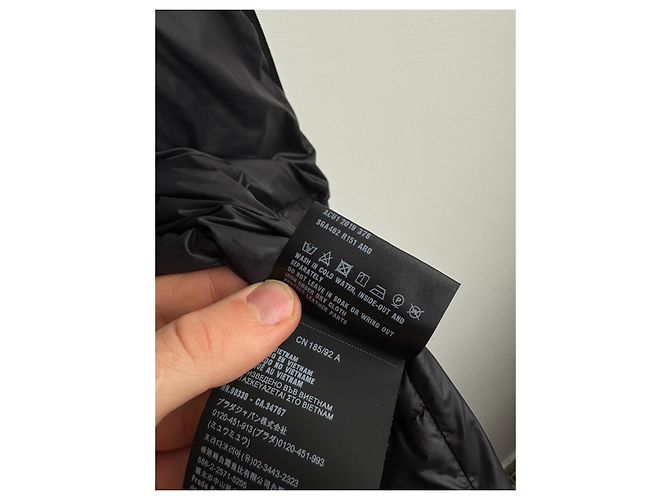 Prada Monolith Down Jacket Black - Ansicht 10