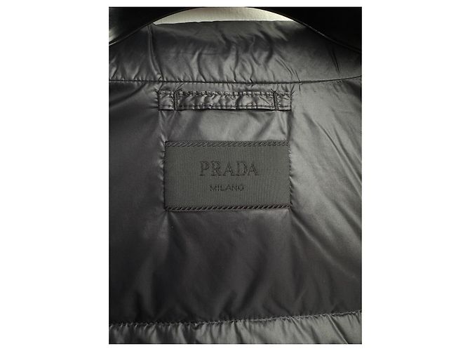 Prada Monolith Down Jacket Black - Ansicht 7