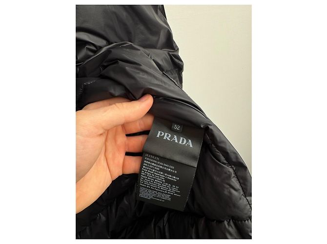 Prada Monolith Down Jacket Black - Ansicht 9