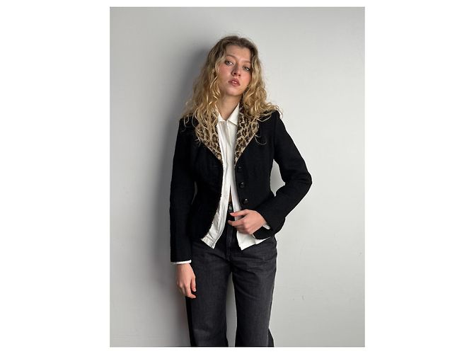Dolce & Gabbana Wollblazer Schwarz - Ansicht 4