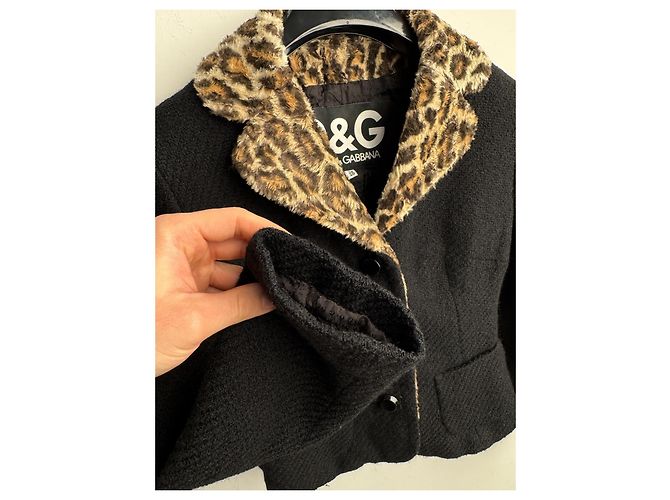 Dolce & Gabbana Wollblazer Schwarz - Ansicht 8