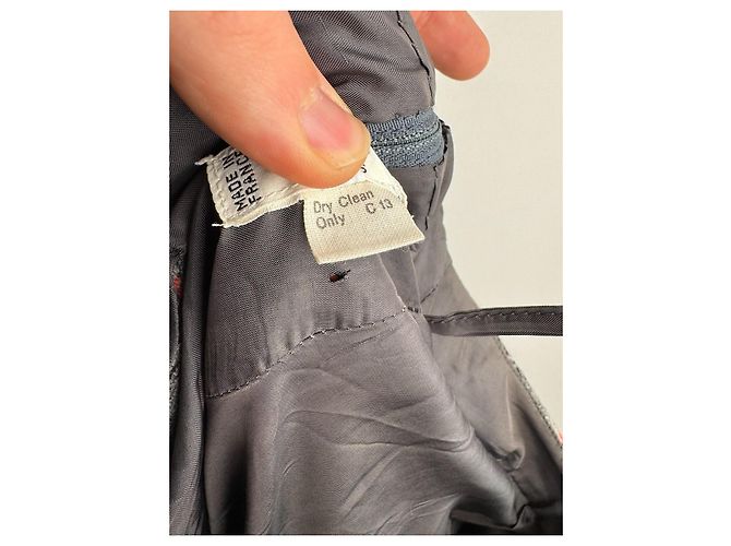 Falda Céline de lana gris Talla 42 - vista 13