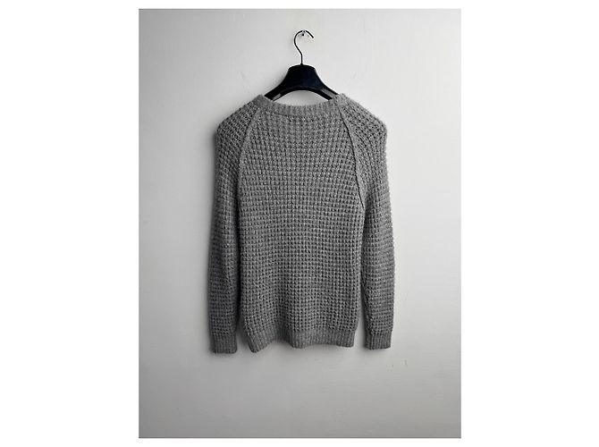 Suéter Isabel Marant Gris de Mohair - vista 10