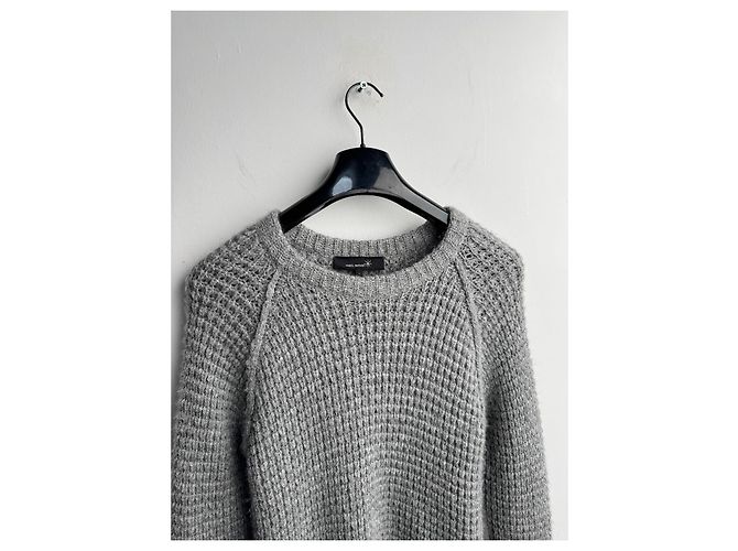 Suéter Isabel Marant Gris de Mohair - vista 6