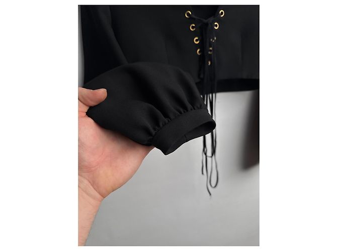 Corsé Gucci S/S 2021 Negro - vista 10