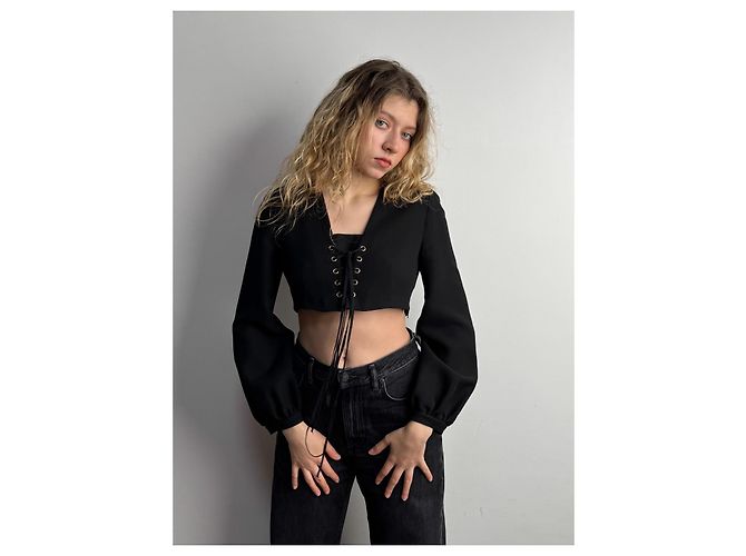 Corsé Gucci S/S 2021 Negro - vista 3