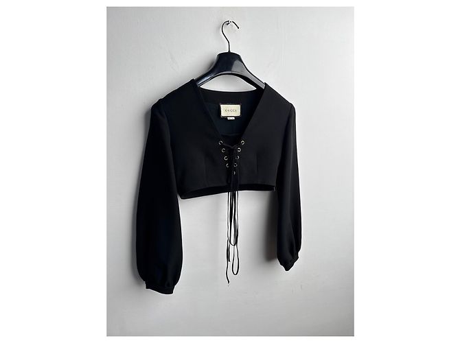 Corsé Gucci S/S 2021 Negro - vista 6