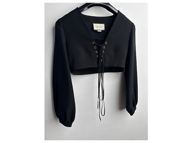 Corsé Gucci S/S 2021 Negro - vista 9