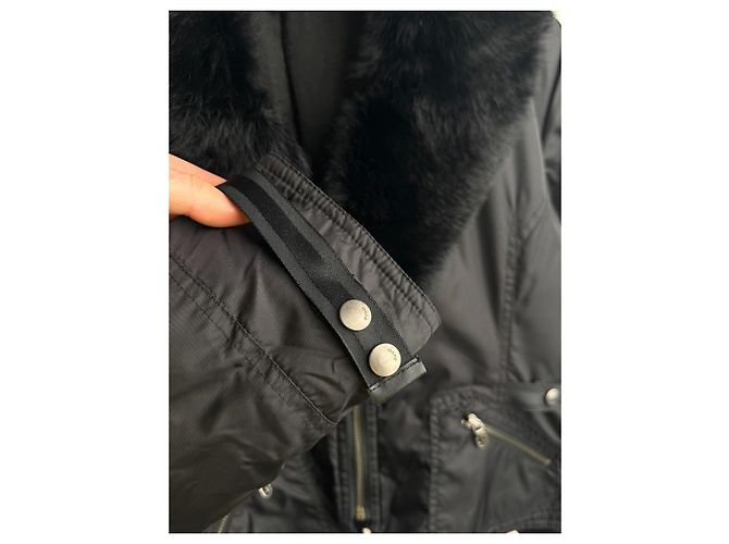 Gucci Tom Ford Rabbit Fur Jacket Black - view 11
